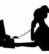Image result for Phone Call Silhouette