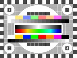 Image result for TV Color Alignment Test Pattern