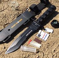 Image result for Survival Knife Kits