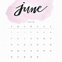 Image result for June 2018 Calendar Printable PDF