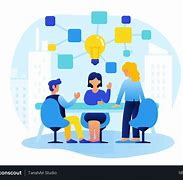 Image result for Brainstorming People Vector