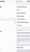 Image result for How to Change iPhone Camera Settings