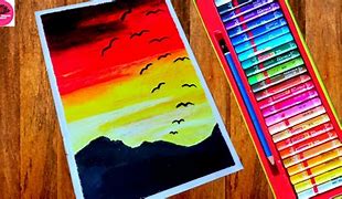 Image result for Oil Pastel Galaxy Art