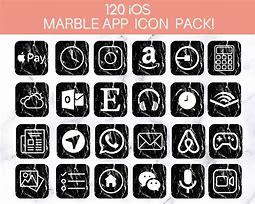 Image result for Black Metallic iPhone Icons