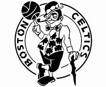 Image result for Boston Celtics Logo Stencil
