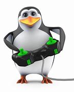 Image result for Gaming Penguin