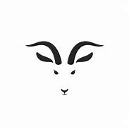 Image result for Funny Goat Head Silhouette