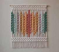 Image result for Large Macrame Wall Hanging Pattern in Colors