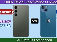 Image result for iPhone 13 Mini vs Galaxy S23
