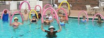 Image result for Water Aerobics Cartoon