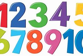Image result for Colorful Numbers 1 to 10 Million