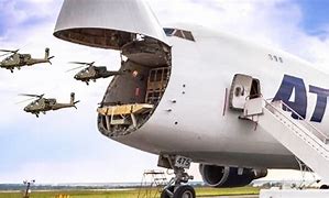 Image result for Cargo Palane with Plane in It