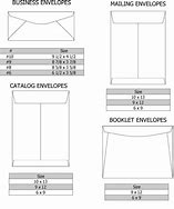 Image result for What Is Standard Size Envelopes for Mailing