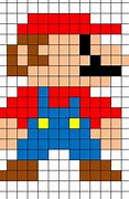 Image result for Super Mario Pixel Art Template