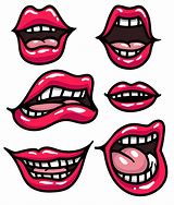 Image result for Cartoon Mouth Vector