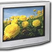 Image result for Sony Trinitron TV White