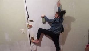 Image result for A Little Girl Climbing a Door Frame