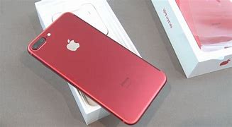 Image result for iphone 7 plus red unboxing