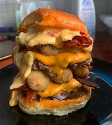 Image result for Super Cheesy Burger