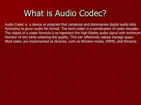 Image result for Hires Audio Codec