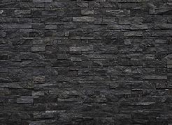 Image result for Black Slate Stacked Stone