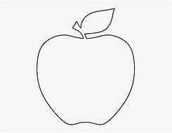 Image result for Apple Outline Clip Art Free