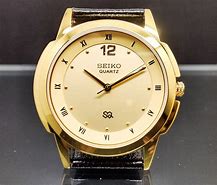 Image result for Seiko Gold Quartz Watch