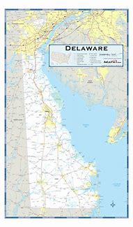 Image result for Delaware County Road Map