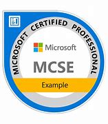 Image result for Microsoft Certified Logo