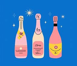 Image result for Pink Wine Bottle