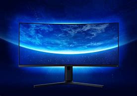 Image result for Ultra Wide Curved Monitor in White Background