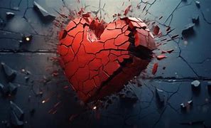 Image result for Heart Broken into Pieces