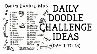 Image result for 30-Day Doodle Challenge
