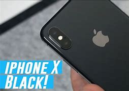 Image result for iPhone X Black Colour