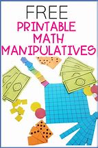 Image result for Math Manipulatives for 6th Grade