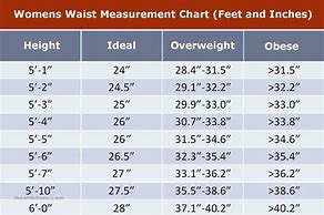Image result for Waist Size in Cm