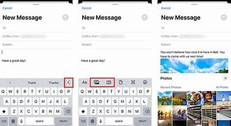 Image result for How to Send Picture On Gmail Email On an iPhone