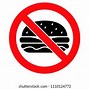 Image result for No Eating Signs Cartoon