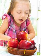 Image result for Child Holding Apple