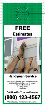 Image result for Handyman Door Hangers