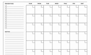 Image result for Blank Activity Calendar
