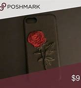 Image result for Black Phone Cases with Red Roses
