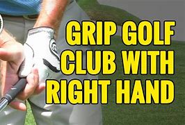 Image result for Right Hand Golf Grip