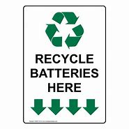 Image result for Broken Battery Disposal Symbol