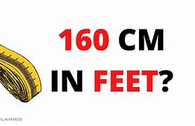 Image result for 160 Cm to Feet Height