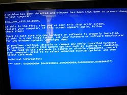 Image result for Blue Screen of Death XP