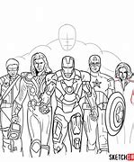 Image result for Avengers Outline