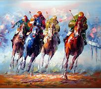 Image result for The Sting Movie Horse Race Painting