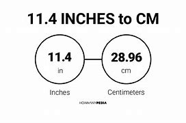 Image result for 4 11 in Cm