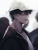 Image result for Anime Dude Curly Hair